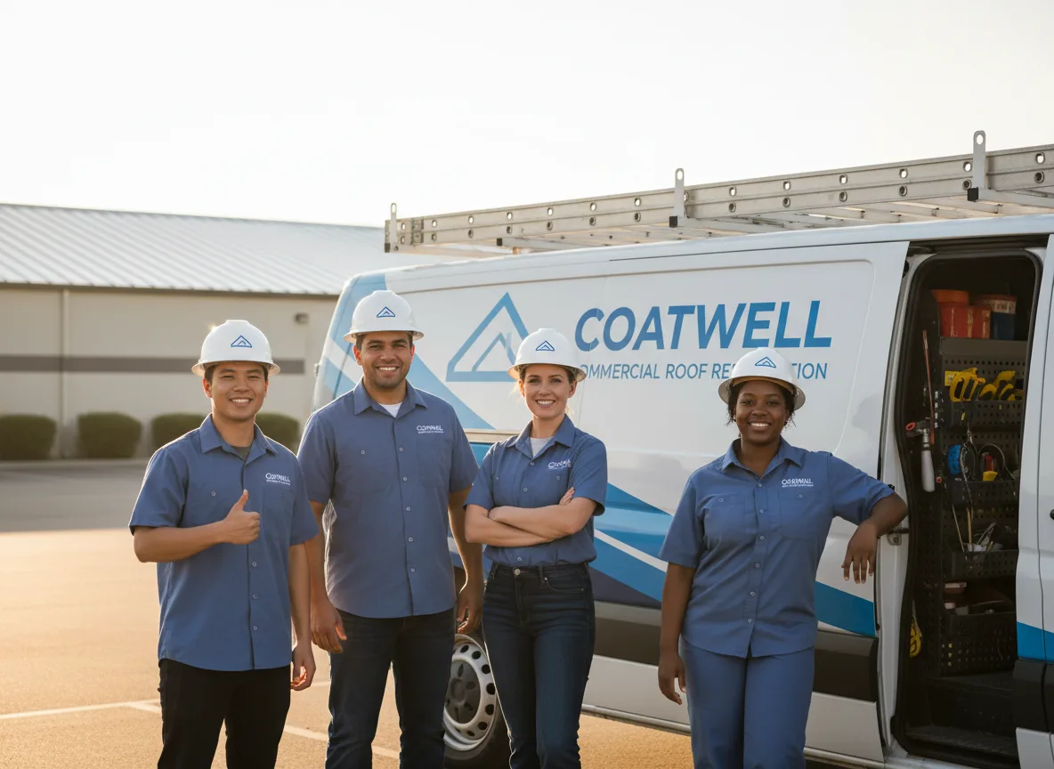Commercial roof coating company in Champlain, VA